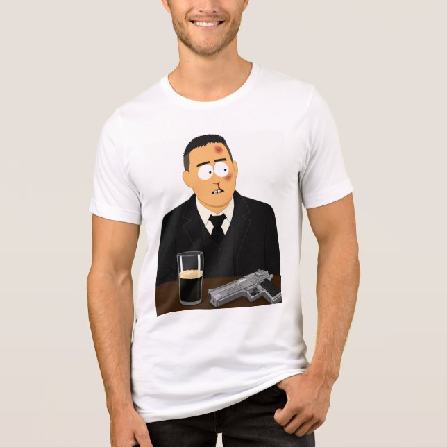"Desert Eagle .50" Tri-Blend Shirt (Front)