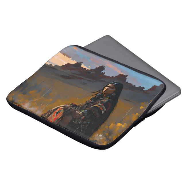 Desert Fall Laptop Sleeve (Front Top)