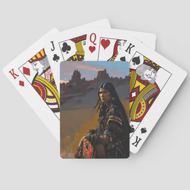 Desert Fall Playing Cards (Back)