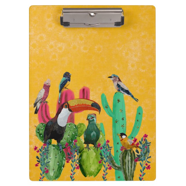 DESERT FEATHERS CLIPBOARD (Front)