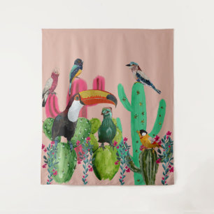 DESERT FEATHERS TAPESTRY