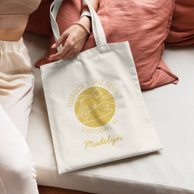 Desert Final Fiesta Bachelorette Tote Bag (Creator Uploaded)