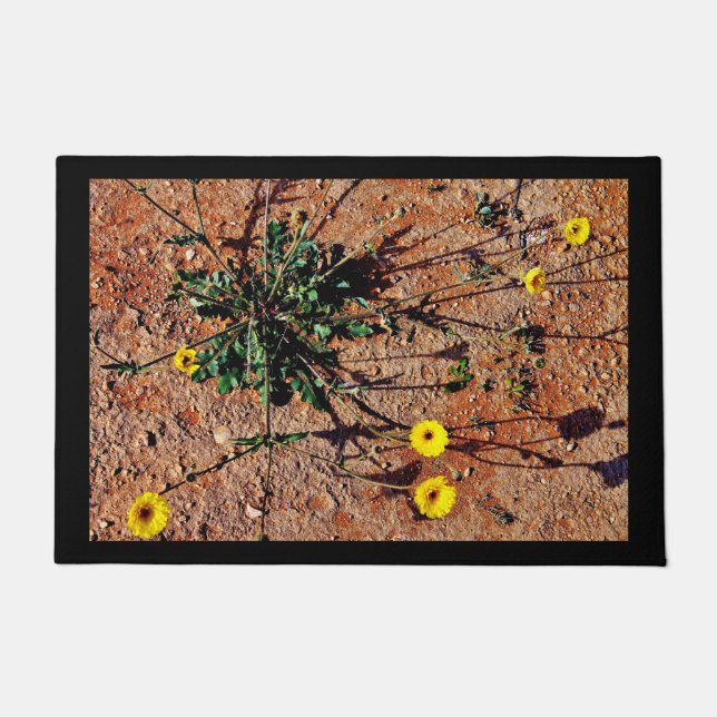 Desert Flowers  Doormat (Front)