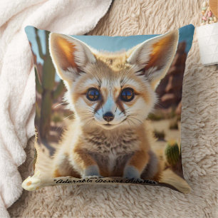 "Desert Fox Fashion" Cushion