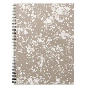 Desert Gold Marble Notebook
