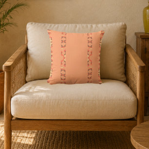 Desert Harmony Moroccan Geometric Cushion