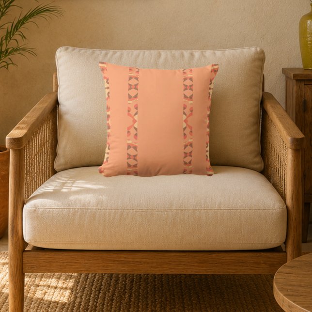 Desert Harmony Moroccan Geometric Cushion (Creator Uploaded)