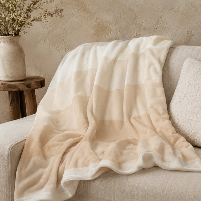 Desert Horizon Layers Fleece Blanket (Creator Uploaded)