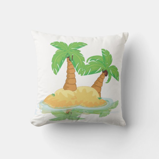 Desert Island Cushion (Front)