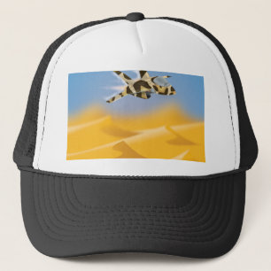 Desert Jet Fighter Trucker Hat