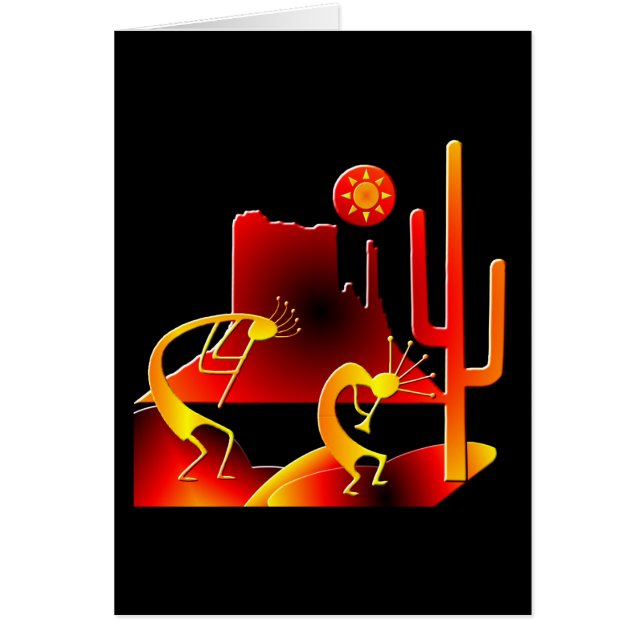 Desert Kokopelli (Front)