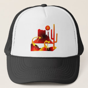 Desert Kokopelli Trucker Hat