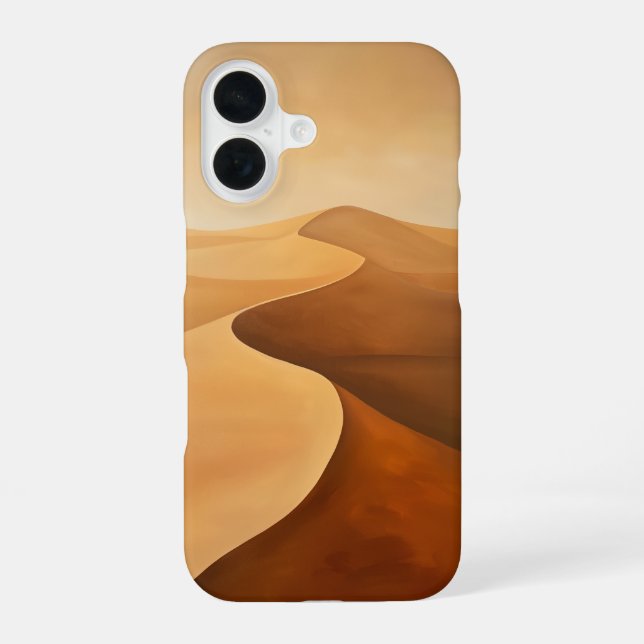 Desert Landscape iPhone 16 Case (Back)