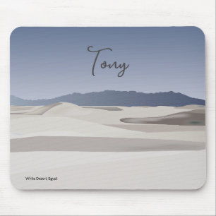Desert Landscape Mouse Pad / Desk Mat