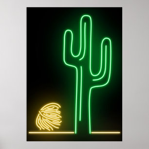 Desert Landscape Neon Sign