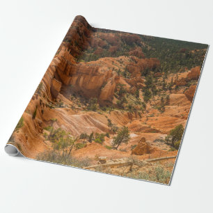 Desert landscape of Bryce Canyon National Park wit Wrapping Paper