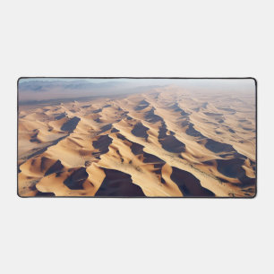 Desert Landscape Serene Majestic Nature Morning Desk Mat