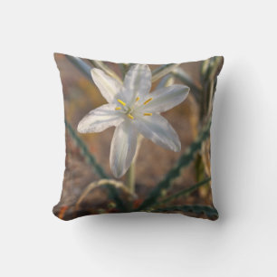 Desert Lily Wildflowers Cushion