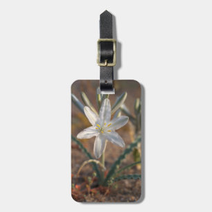 Desert Lily Wildflowers Luggage Tag