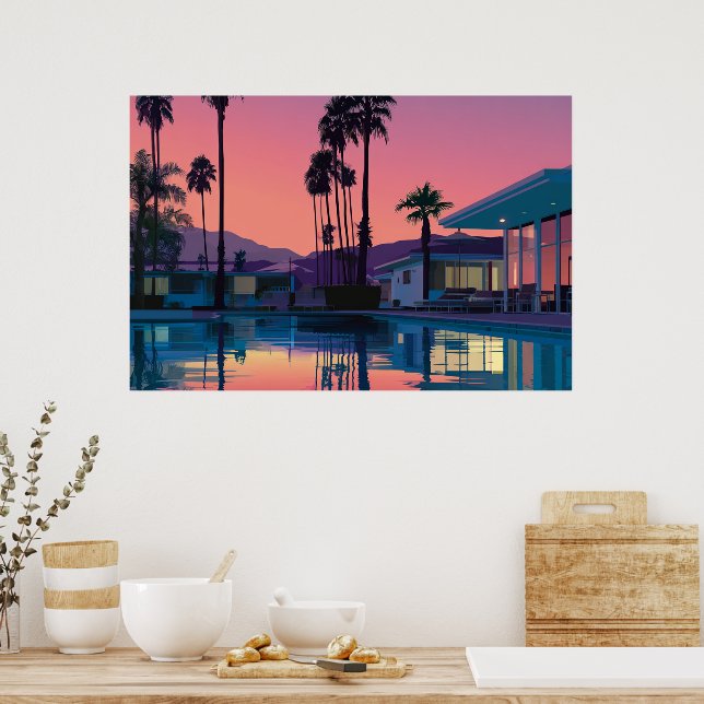 DESERT LIVING #11 POSTER (Kitchen)