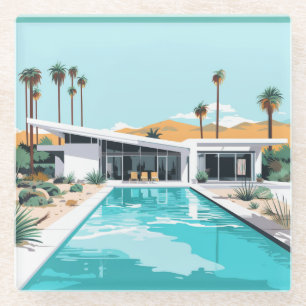 DESERT LIVING #2 GLASS COASTER