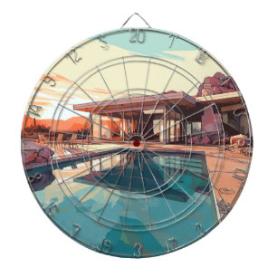 DESERT LIVING #3 DARTBOARD