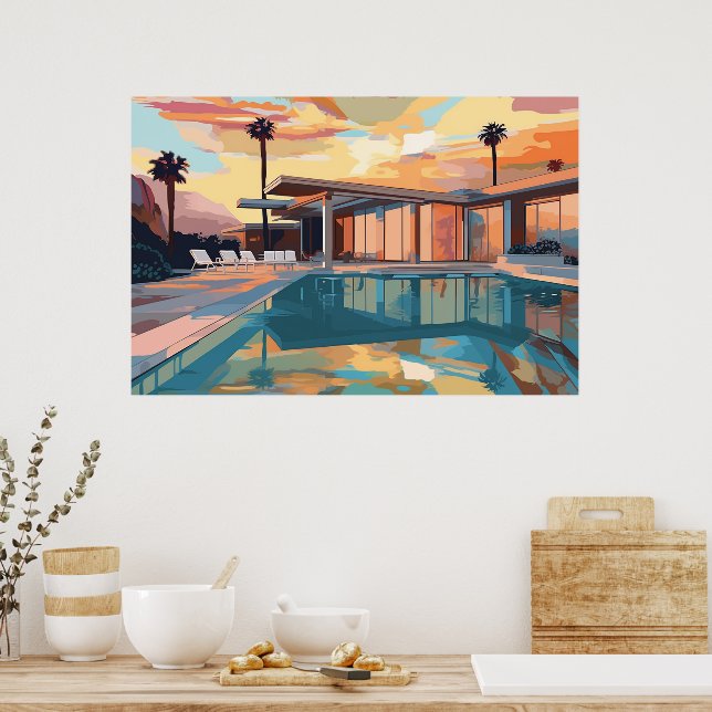 DESERT LIVING DESIGN #1 POSTER (Kitchen)