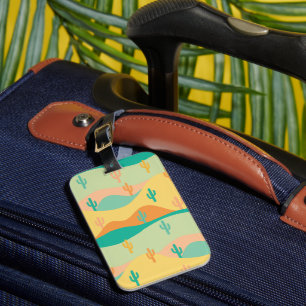 Desert Luggage Tag