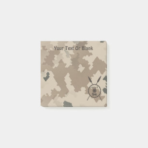 Desert Maccabee Shield And Spears Post-it Notes