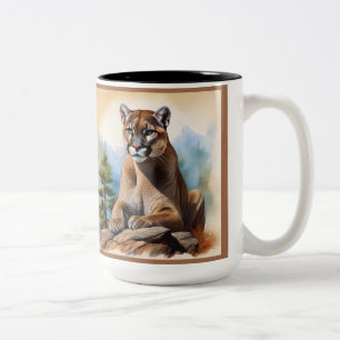 "Desert Majesty" Customisable Two-Tone Coffee Mug