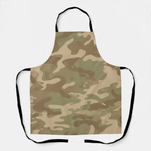 Desert Military Camouflage Pattern Apron