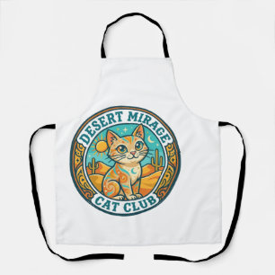 Desert Mirage Cat Cat Mum Gift Idea - Desert Mirag Apron