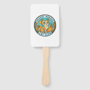 Desert Mirage Cat Cat Mum Gift Idea - Desert Mirag Hand Fan