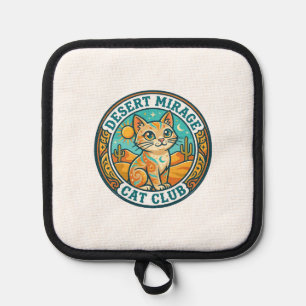 Desert Mirage Cat Cat Mum Gift Idea - Desert Mirag Pot Holder