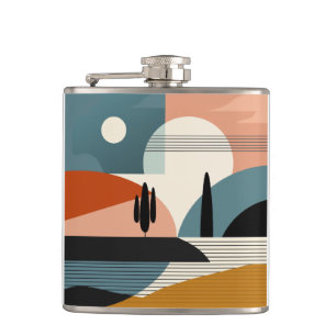 Desert Mirage Hip Flask