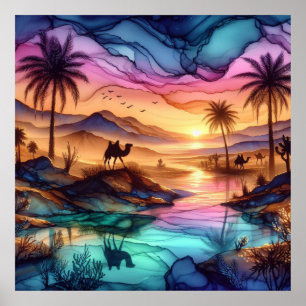 Desert Mirage Poster