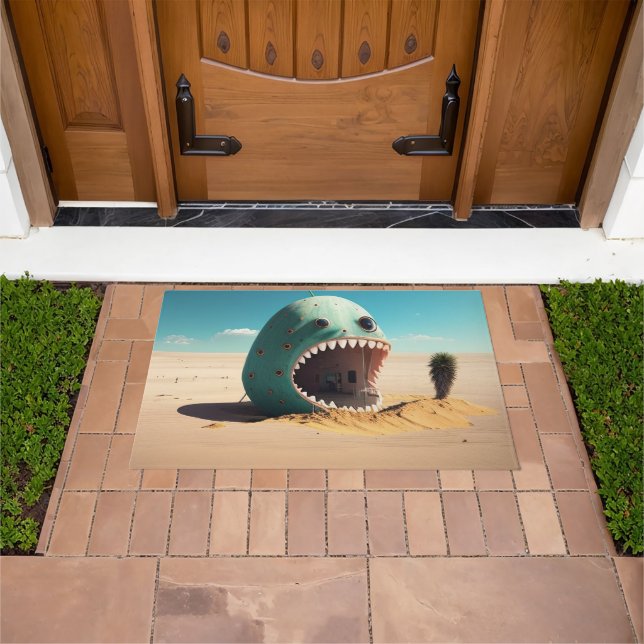 Desert monster house doormat (Outdoor)