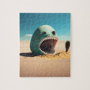 Desert monster house jigsaw puzzle