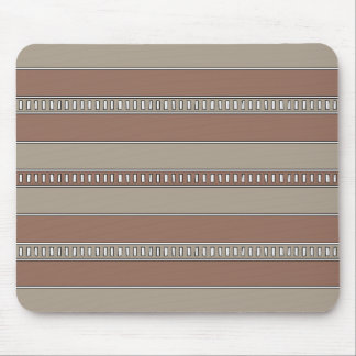 Desert Mosaic Stripes Mouse Pad