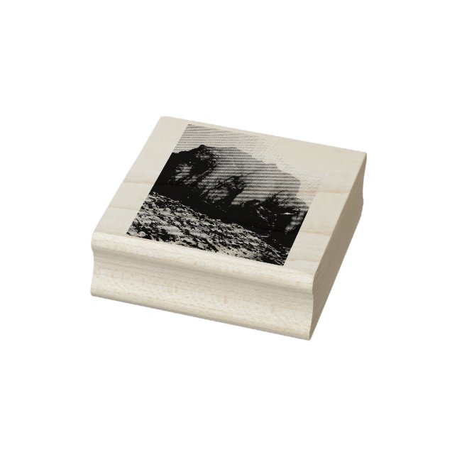 Desert Mountain Rubber Stamp (Stamp)