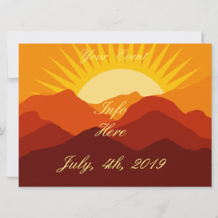 Desert Mountains Sunset Thunder_Cove