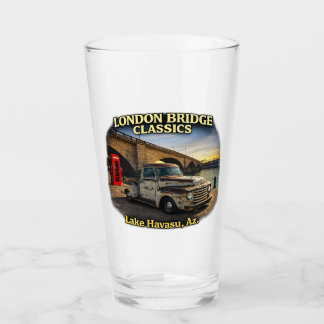 Desert Muscle Retro Pickup Design Glass