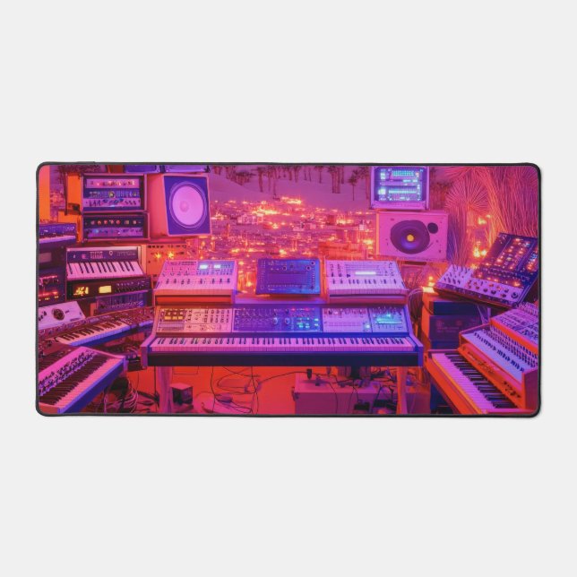 Desert Music Studio Desk Mat (Front)