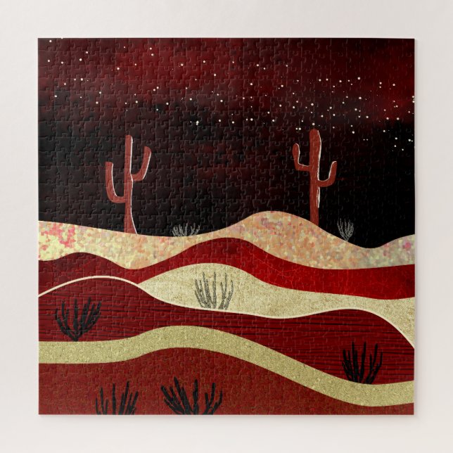 Desert Night Jigsaw Puzzle (Vertical)