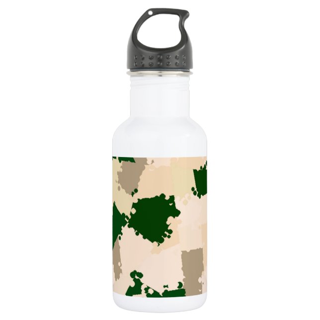 Desert Oasis Camo 532 Ml Water Bottle (Front)