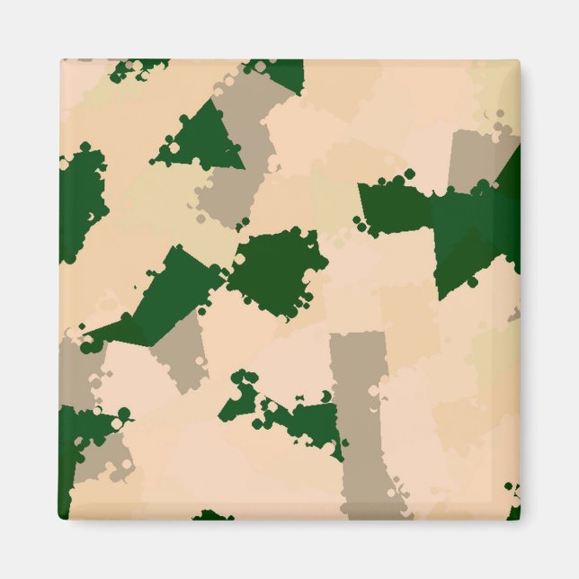 Desert Oasis Camo Magnet (Front)