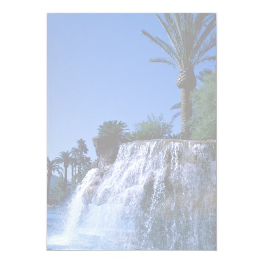 Desert oasis card
