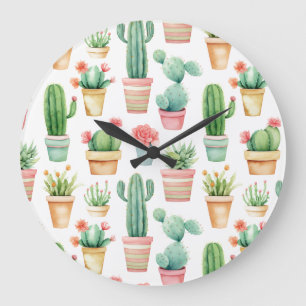 Desert Oasis Large Clock