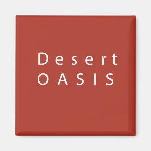 Desert OASIS Magnet