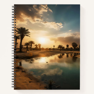 Desert Oasis Notebook